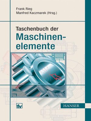 cover image of Taschenbuch der Maschinenelemente